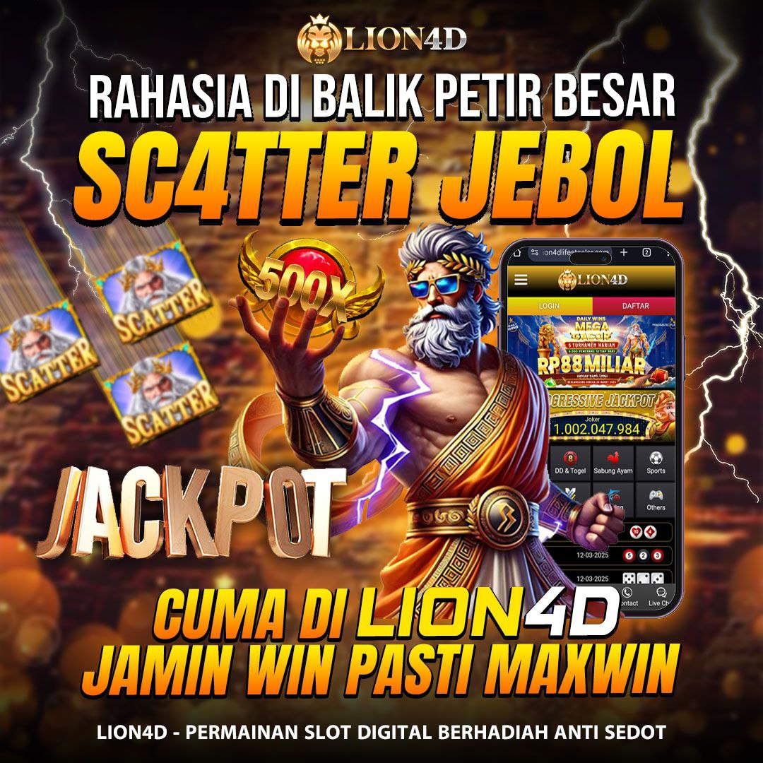 Lion4D Bocoran Link 4D Terpercaya 99% Terbukti Gacor